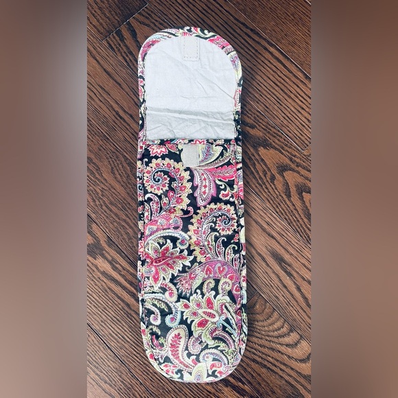 Paisley Print curling iron - straightener Case with cord holder - Picture 2 of 3